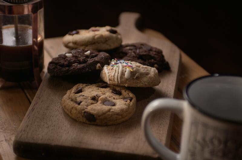 work anniversary cookies